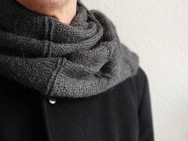 Men's scarf knitting pattern ravelry