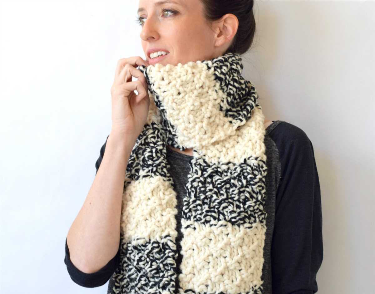 Easy knit scarf patterns