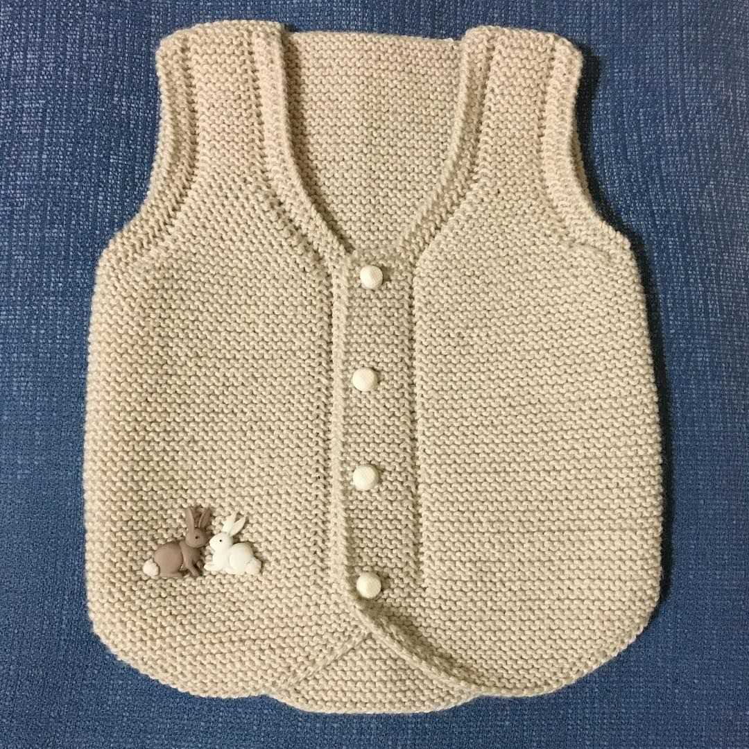 Child's vest pattern knitting