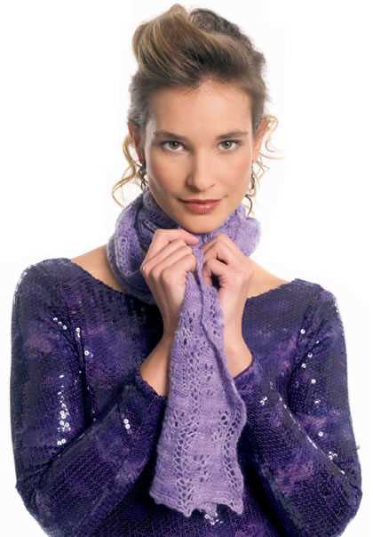 One skein scarf knitting pattern