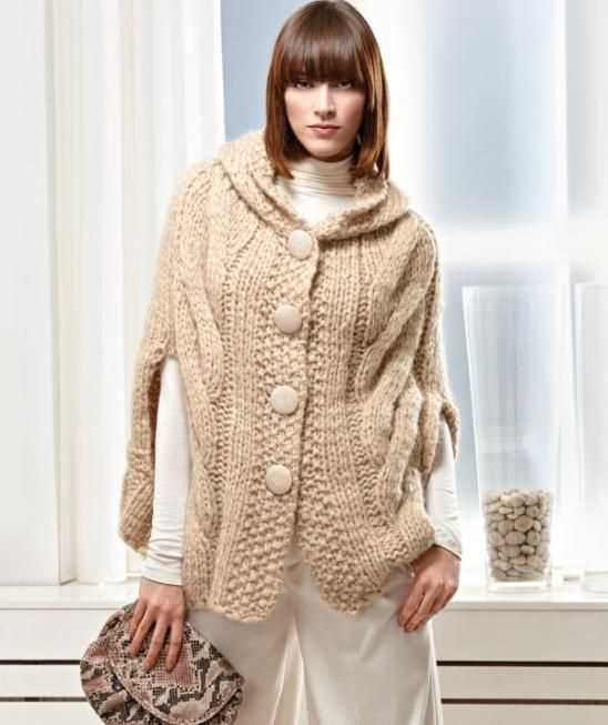 Knit cape pattern free