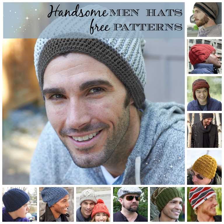 Free knitting patterns for mens beanie hats