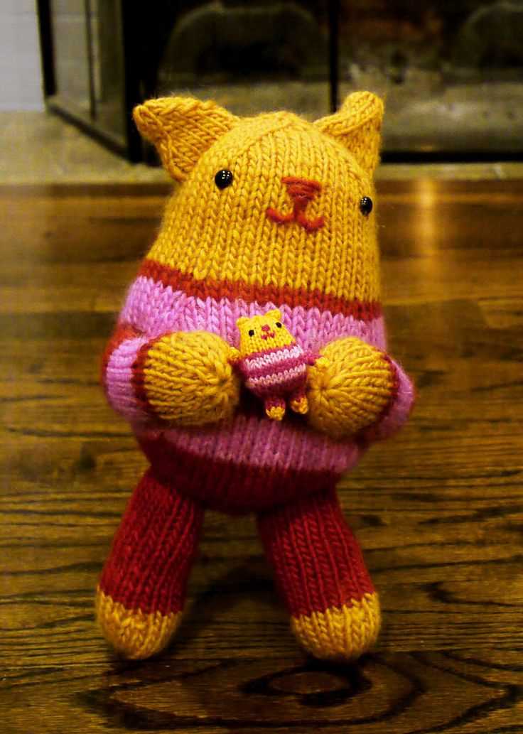 Knitting patterns for cat toys