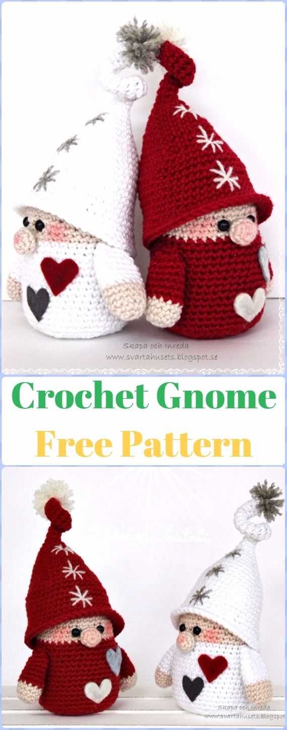 Free gnome knitting pattern