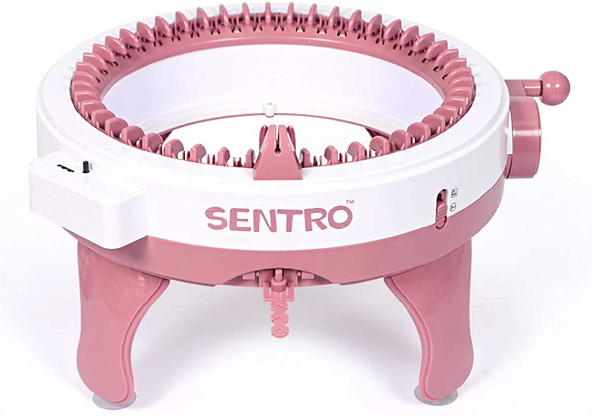 Sentro knitting machine hat patterns