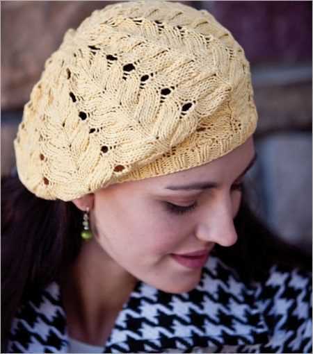 Knit slouchy beret pattern free