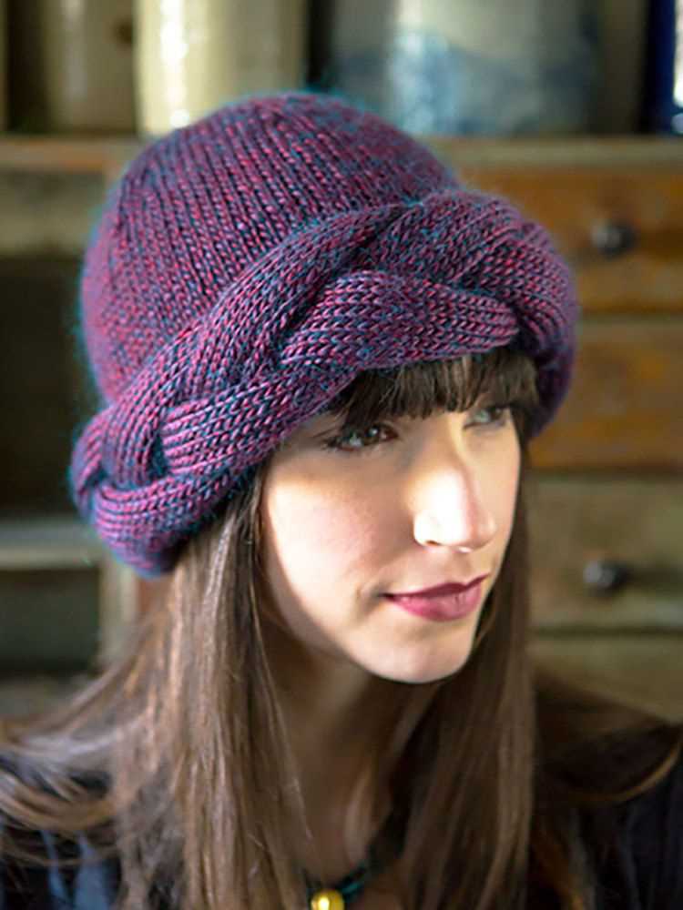 Knitting pattern for a hat