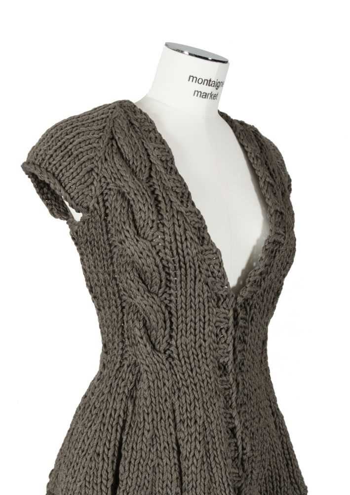 Shawl collar vest knitting pattern