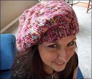 Beret knitting pattern easy free