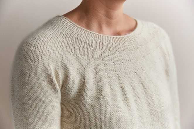 Ballerina sweater knitting pattern