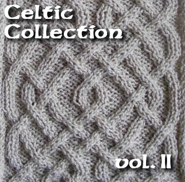 Celtic knot knitting pattern