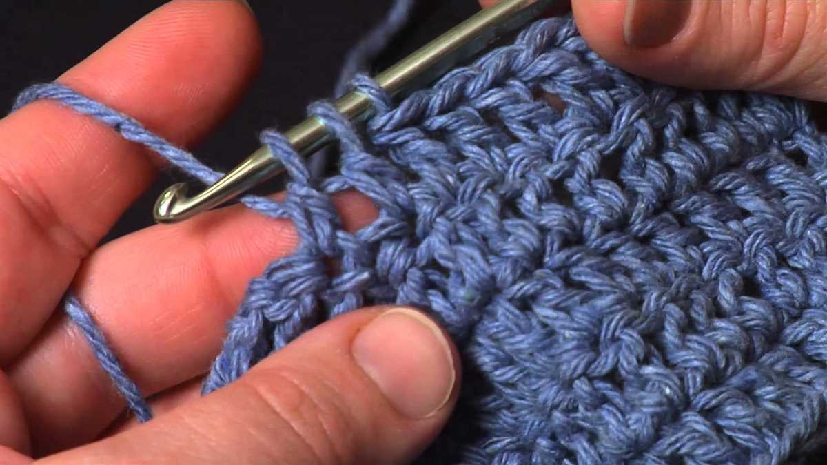 Knit ripple stitch pattern