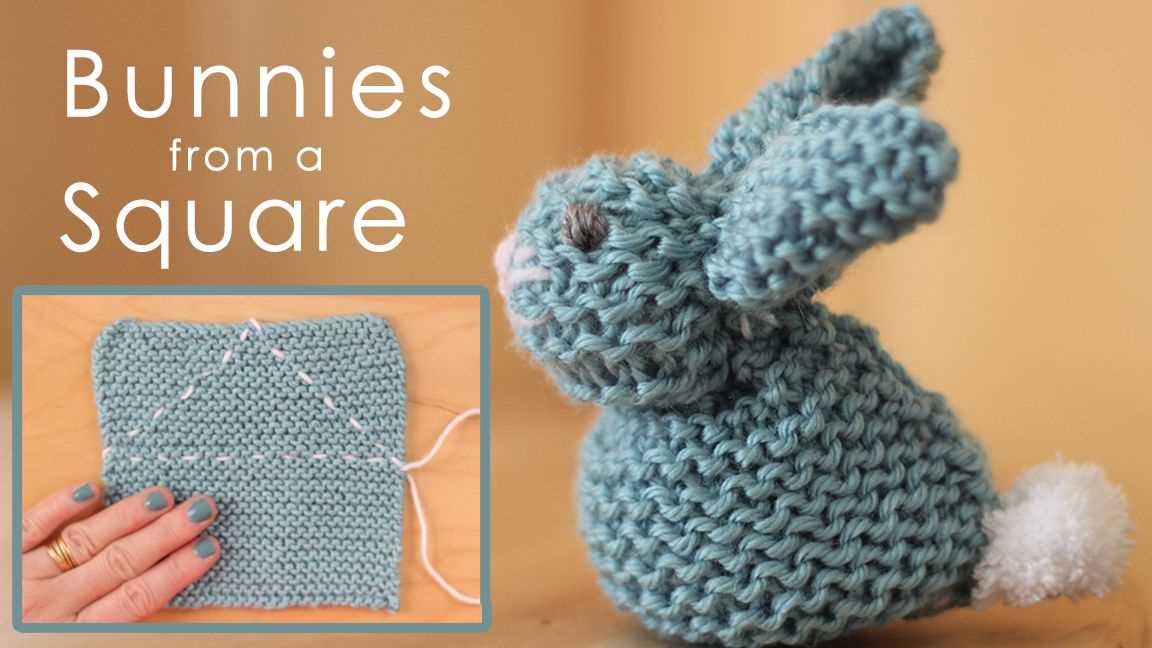 Free easy knit bunny pattern