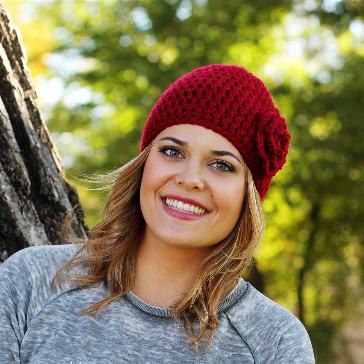 Easy knit hats free patterns