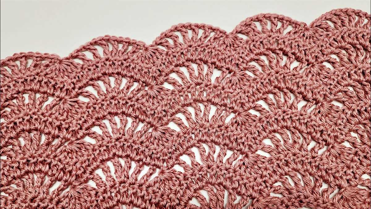 Chinese wave stitch knitting pattern