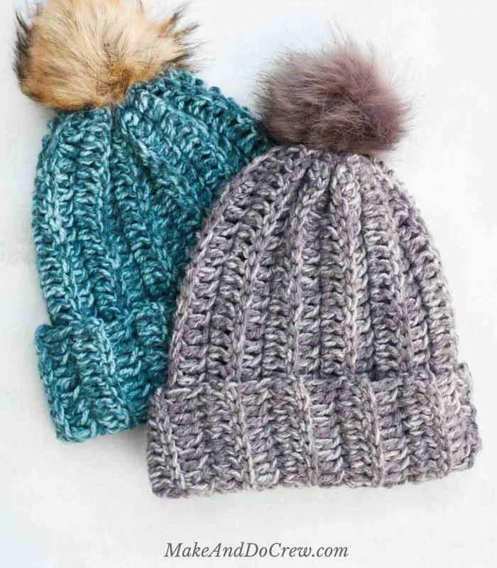 Easy knit beanie pattern