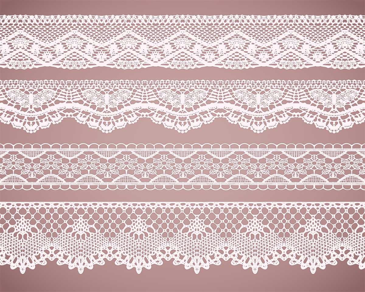 Free knitted lace border patterns