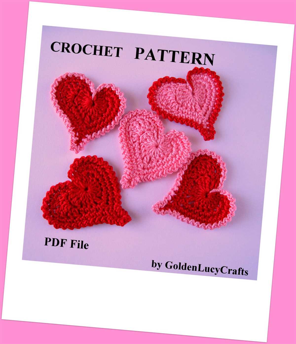 Valentine day knitting patterns