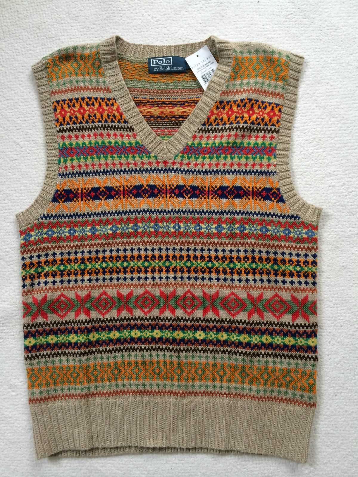 Mens sleeveless jumper knitting pattern