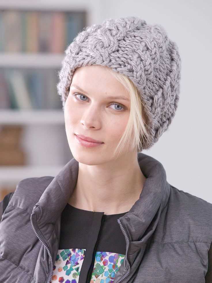 Chunky hat knitting pattern free