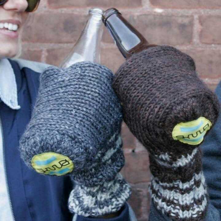 Beer koozie knitting pattern