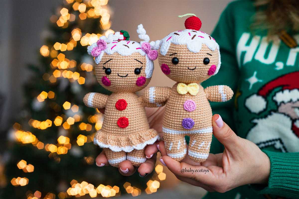 Free knitted gingerbread man pattern