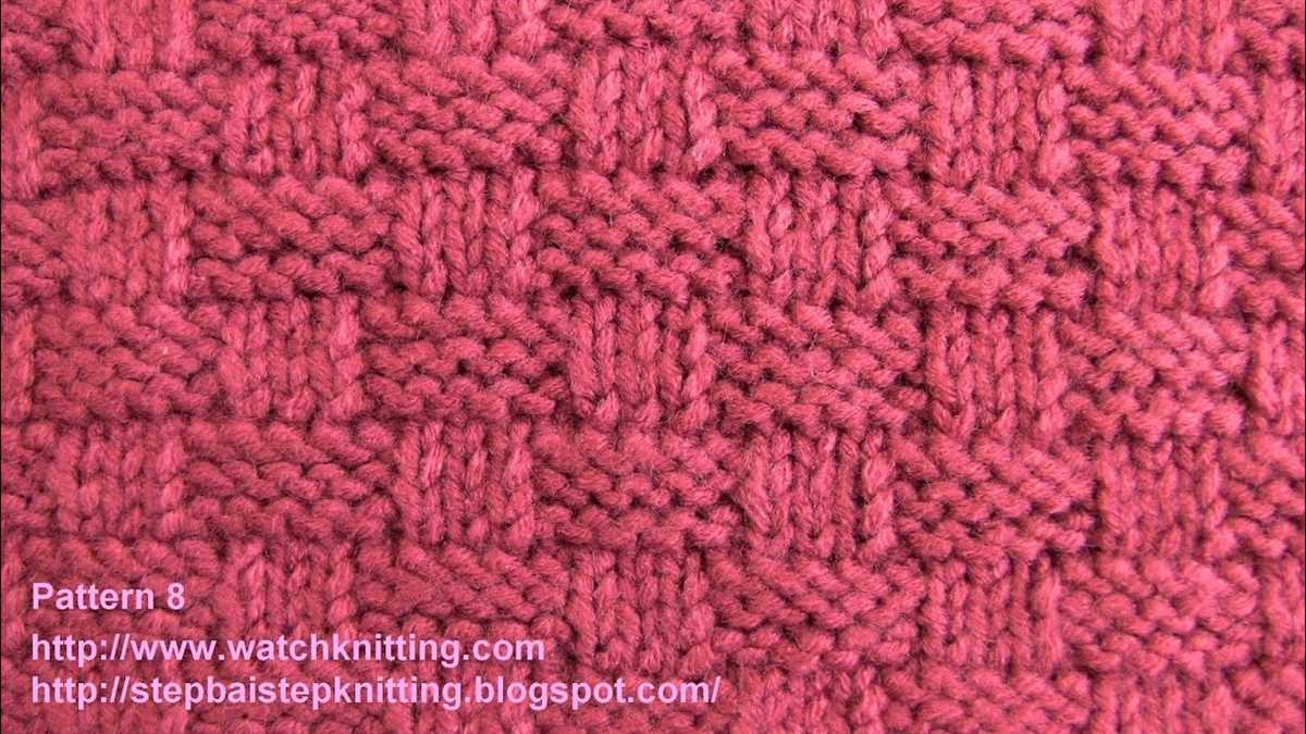 Free knitting patterns tutorials