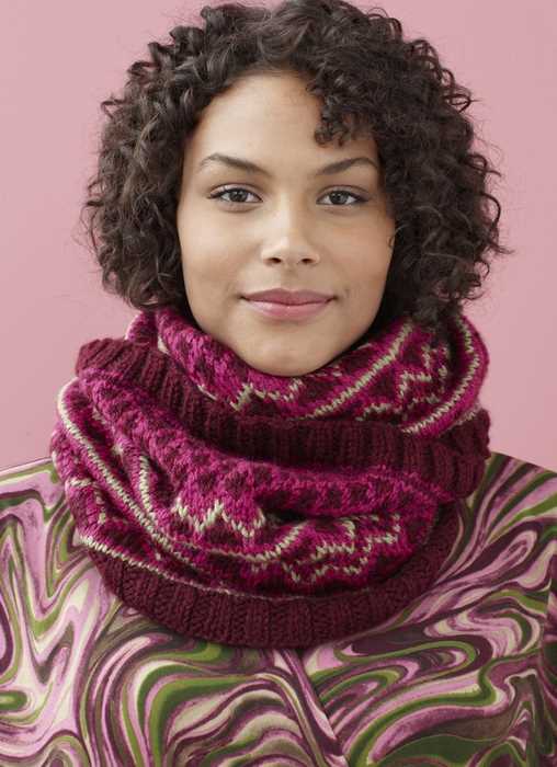 Lion brand free knitting scarf patterns