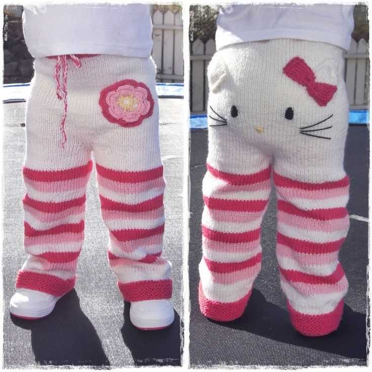Knitted pants pattern