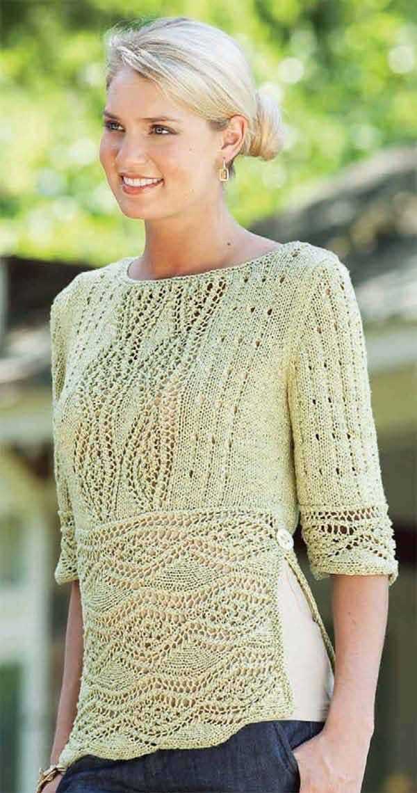 Summer cardigan knitting pattern