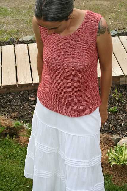 Loose knit top pattern