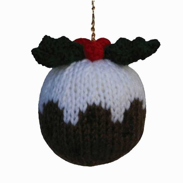 Knitting pattern christmas pudding
