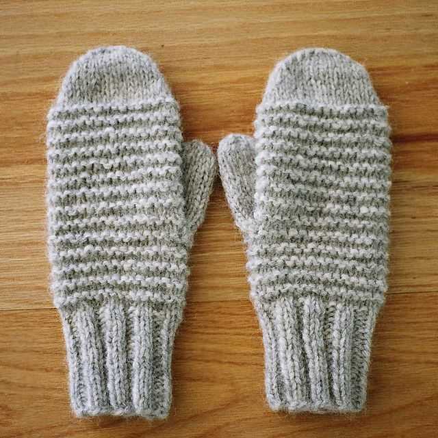 Knitting patterns mittens adults