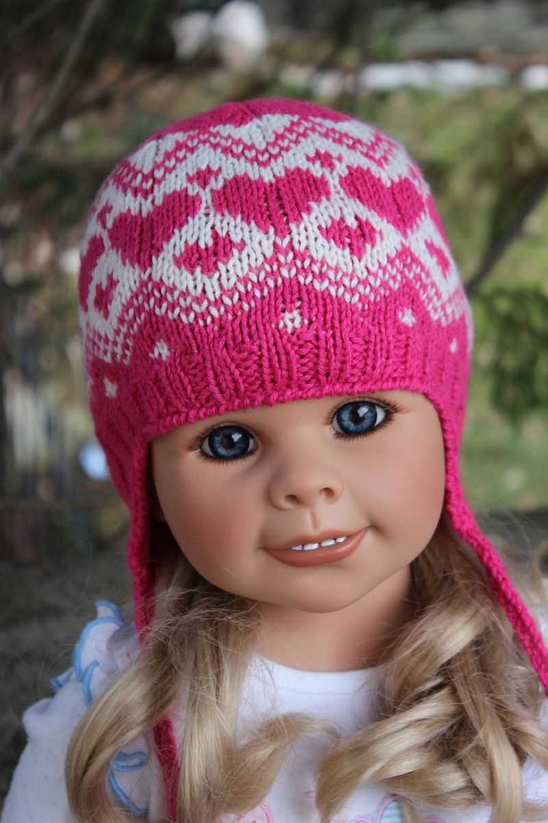 Norwegian star hat knitting pattern