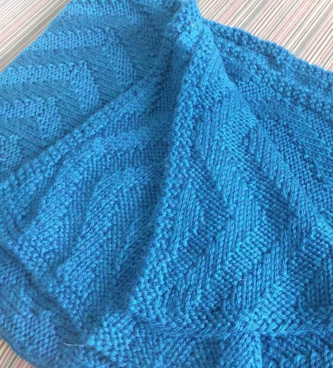 Knit and purl blanket patterns