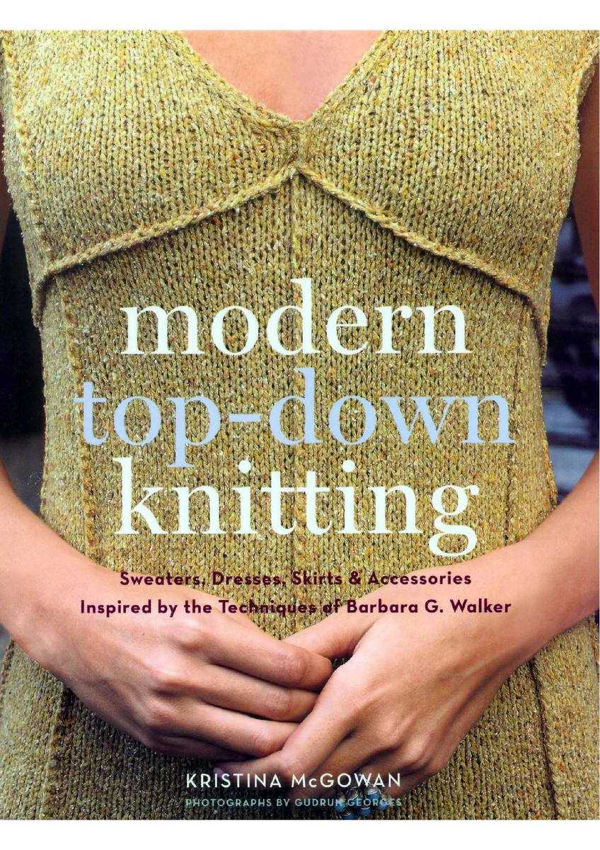 Modern top down knitting patterns