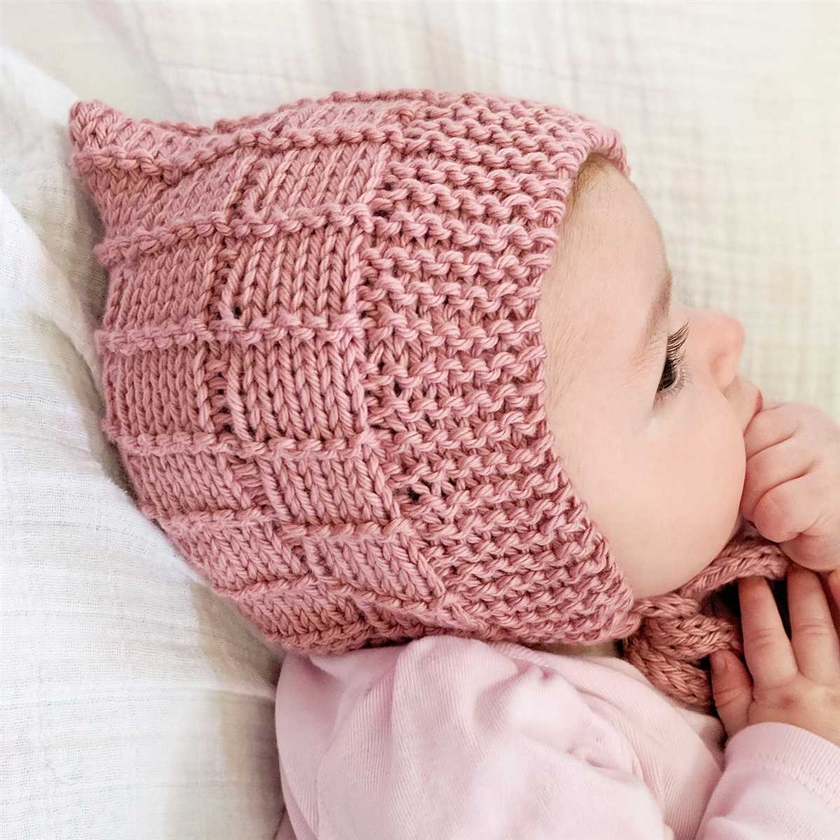 Infant knitted hat pattern free