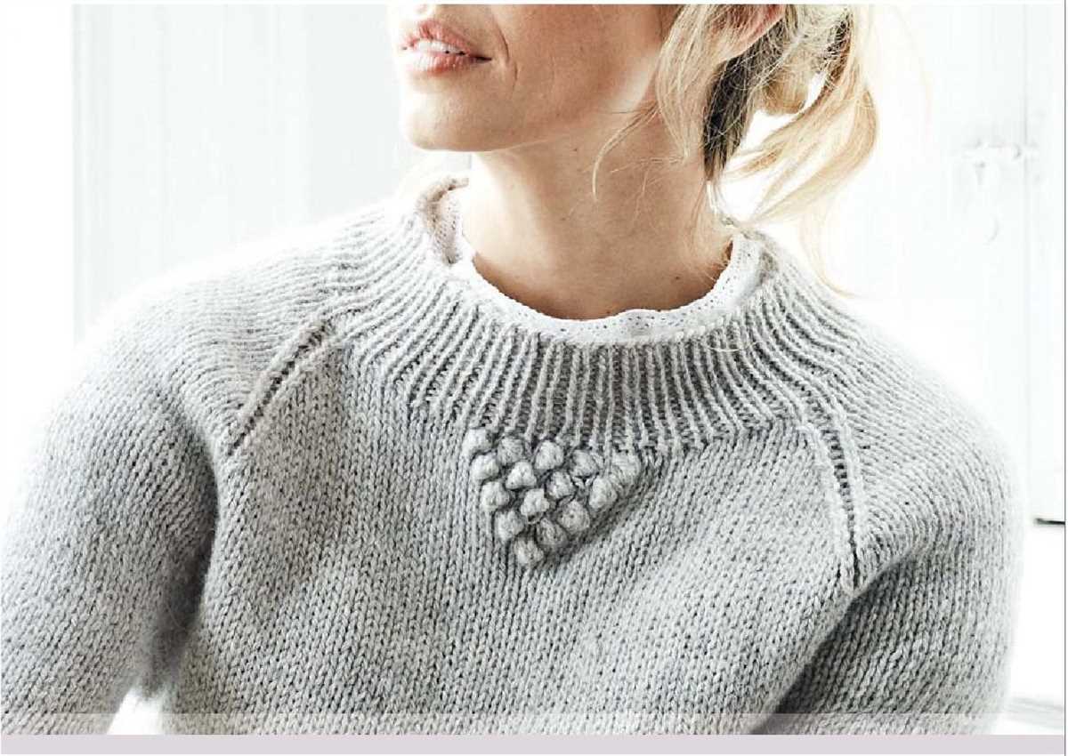 Basic raglan sweater knitting pattern