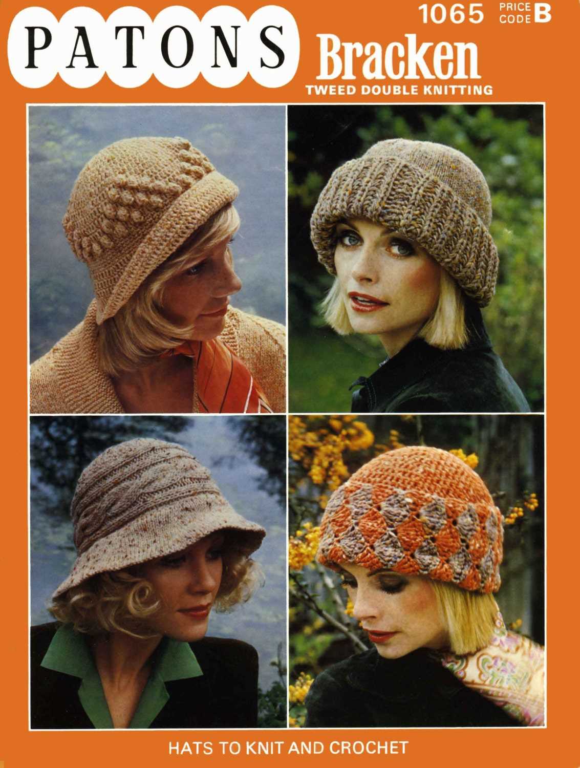 Cloche hat knitting pattern