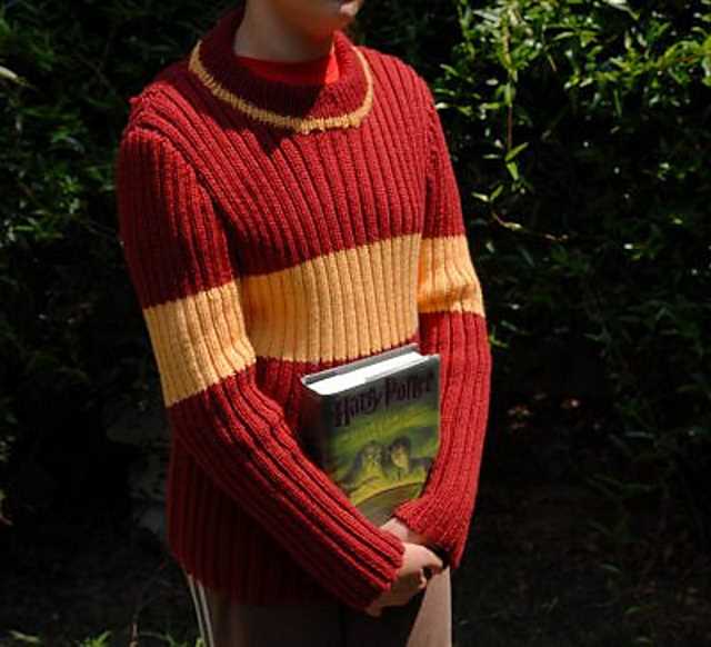 Harry potter quidditch jumper knitting pattern