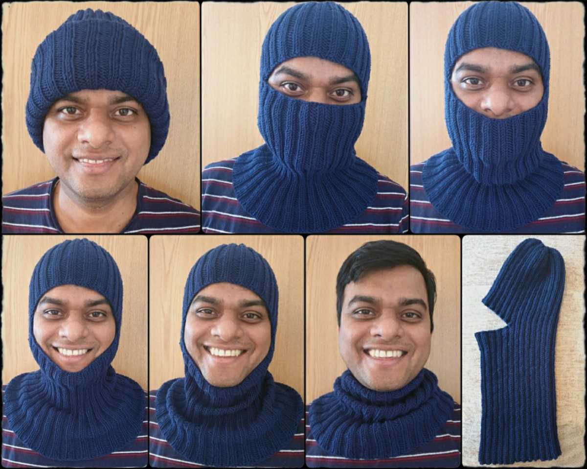 Beginner balaclava knitting pattern