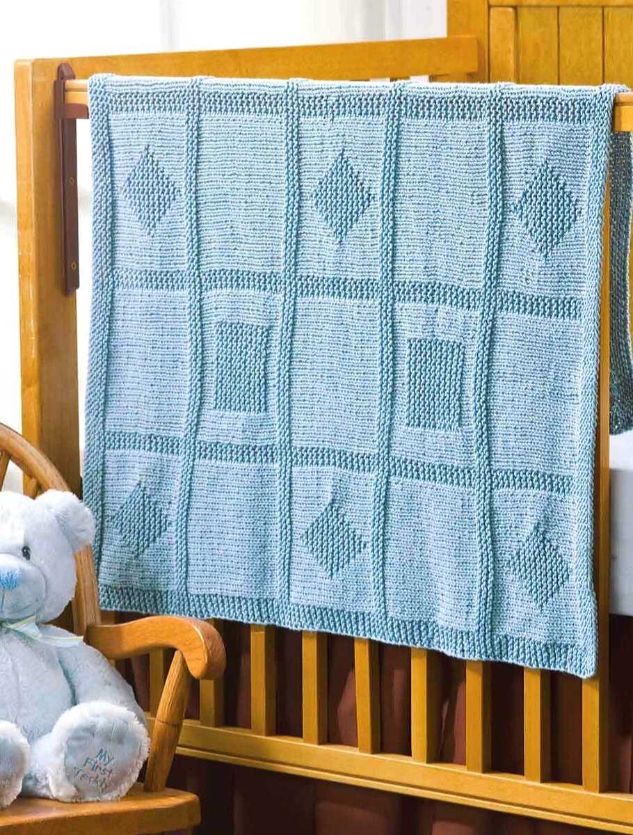 Free baby blanket patterns knit