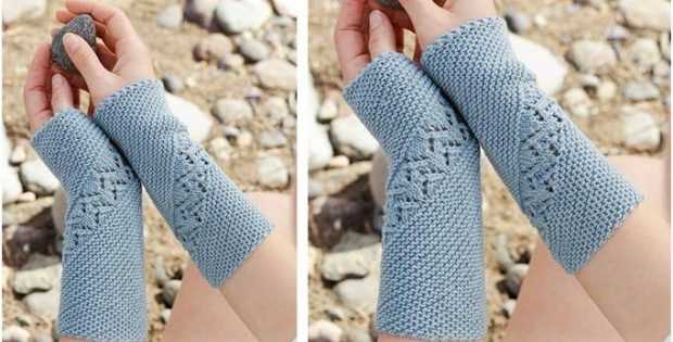 Free knitting pattern for wrist warmers uk