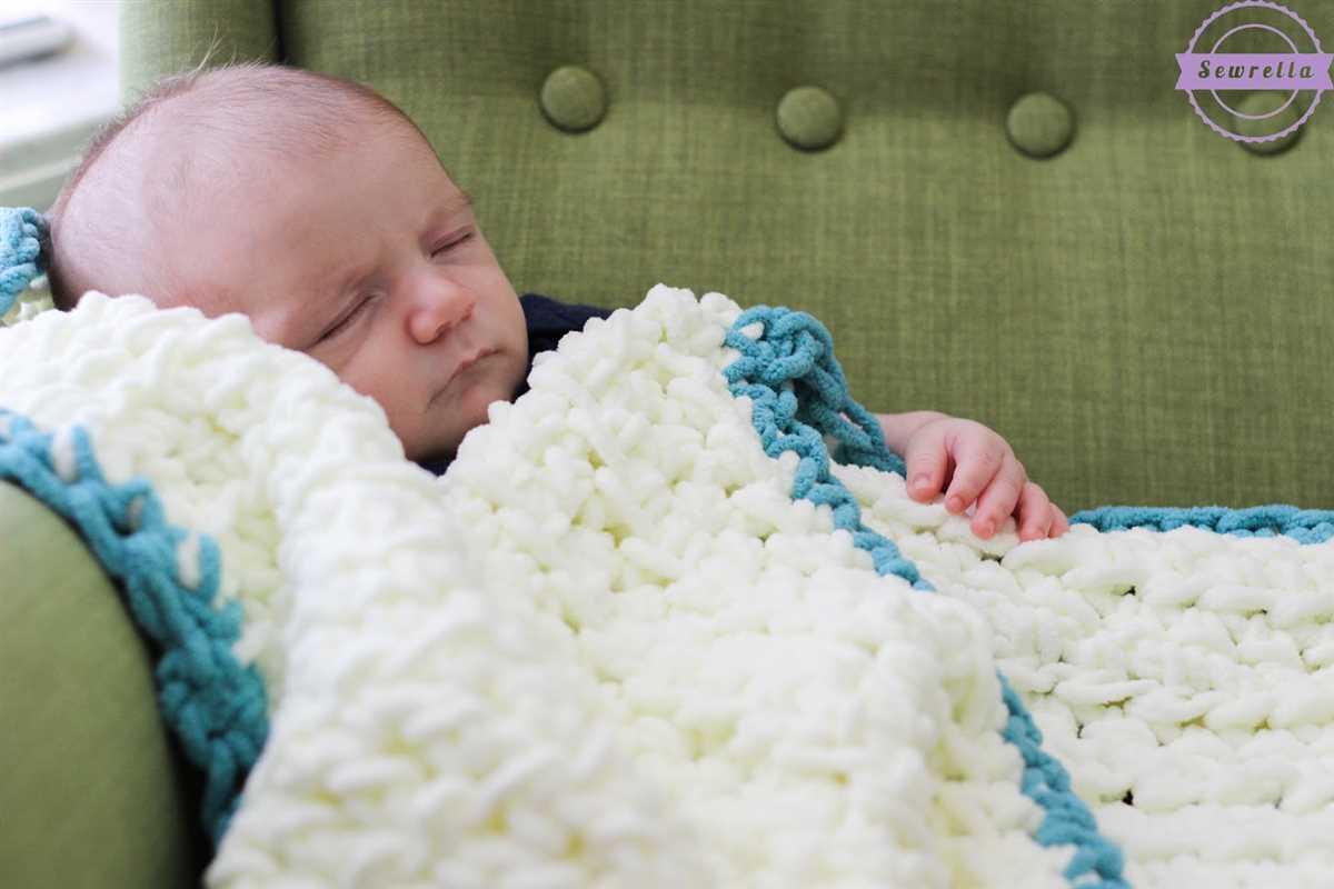 Beginner baby blanket knitting pattern