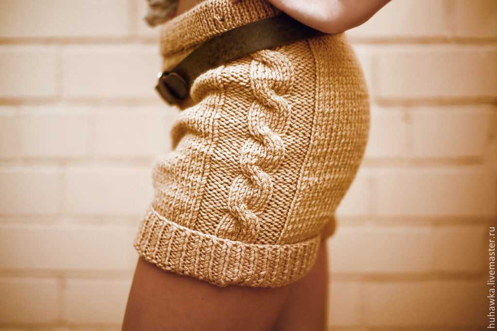 Knit short pattern