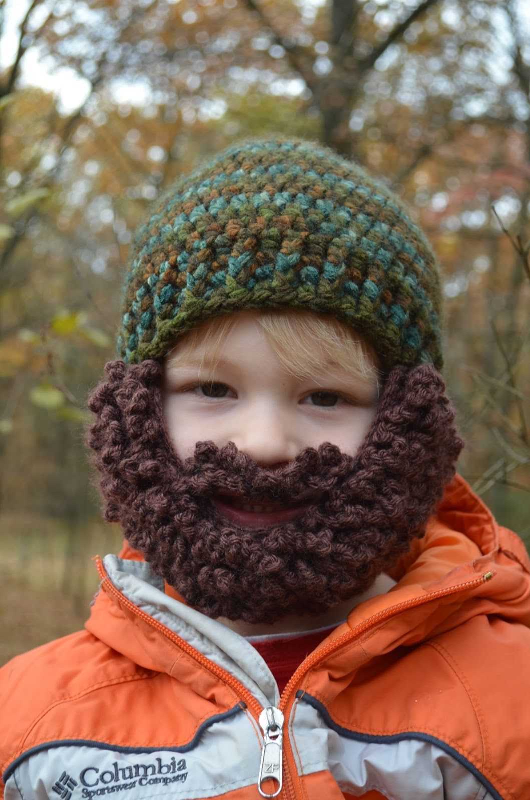 Free knitted beard pattern