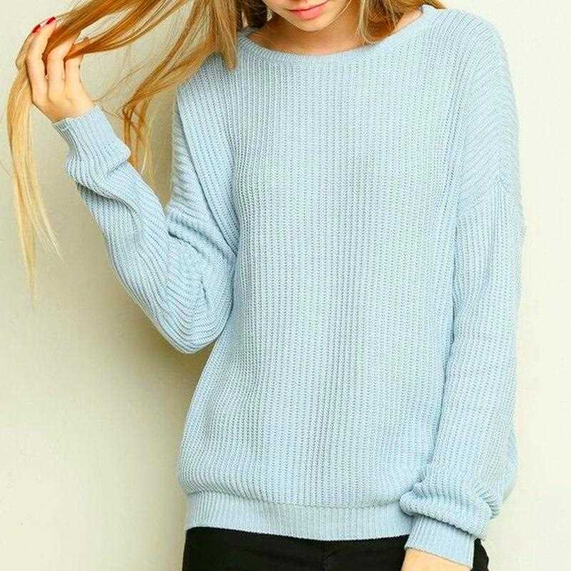 Lightweight knit sweater pattern