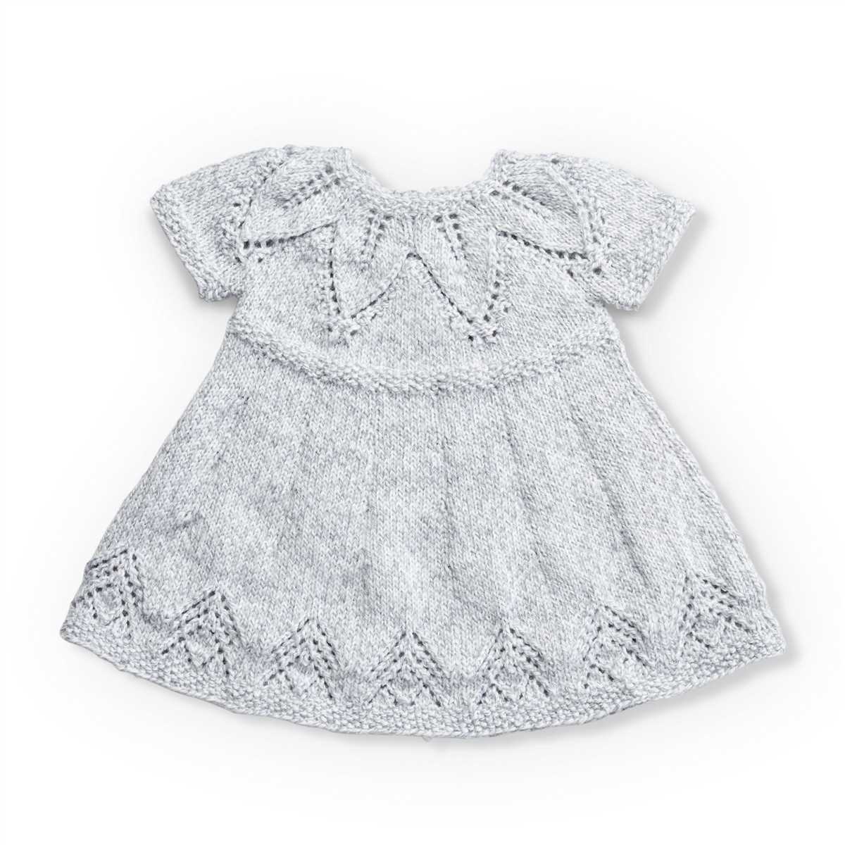 Lace dress knitting pattern