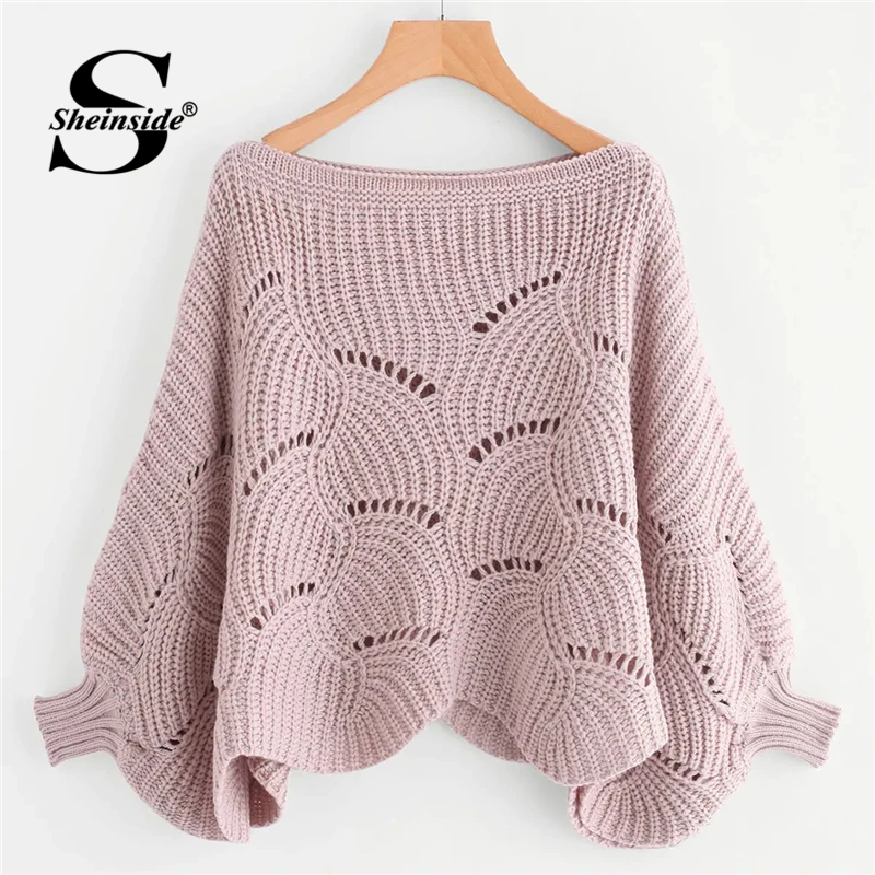 Boat neck knit top pattern