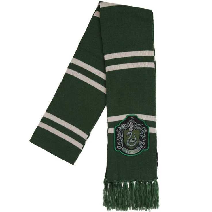 Slytherin scarf knitting pattern